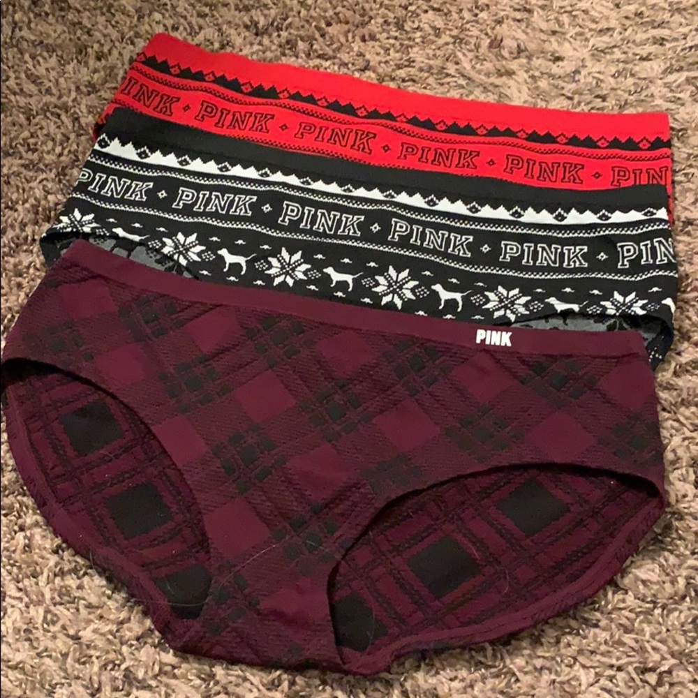 PINK winter ❄️ panties bundle 😍